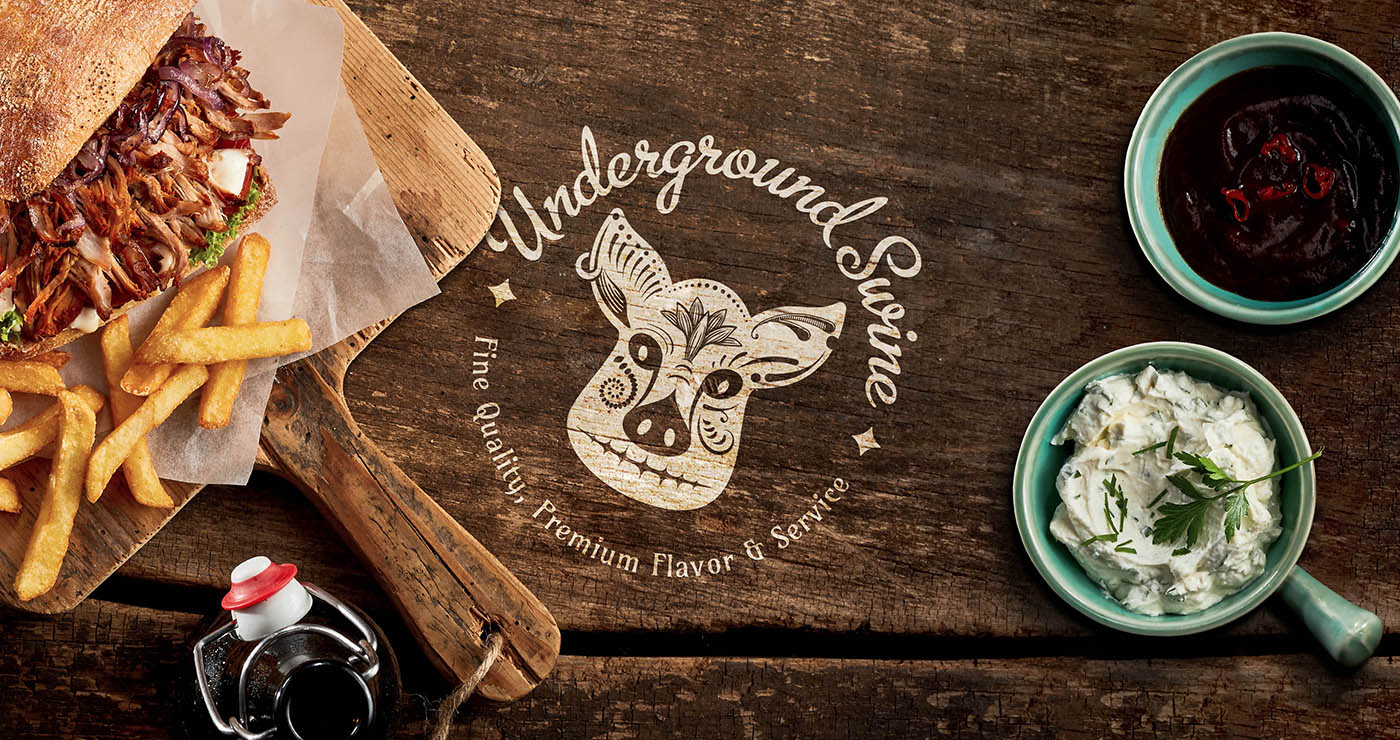 Branding-Identity-Underground-Swine